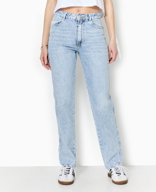 Jean straight taille standard bleu - Pimkie