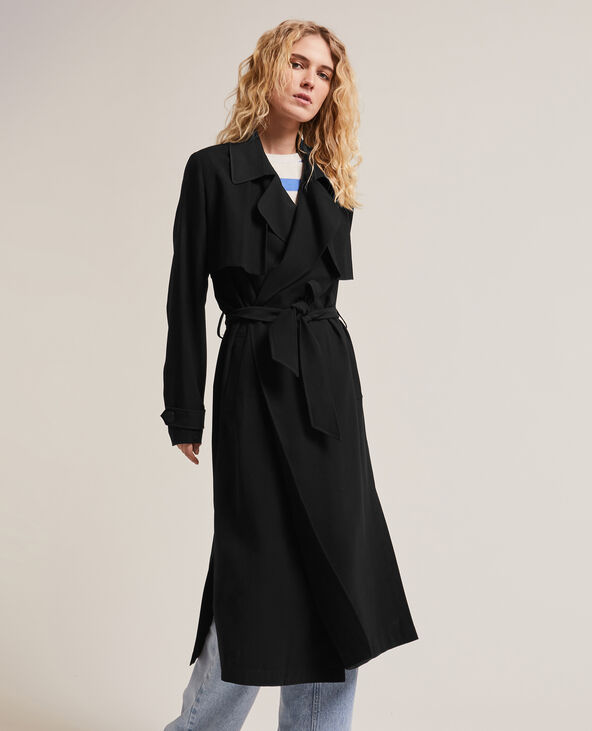 Manteau trench noir online