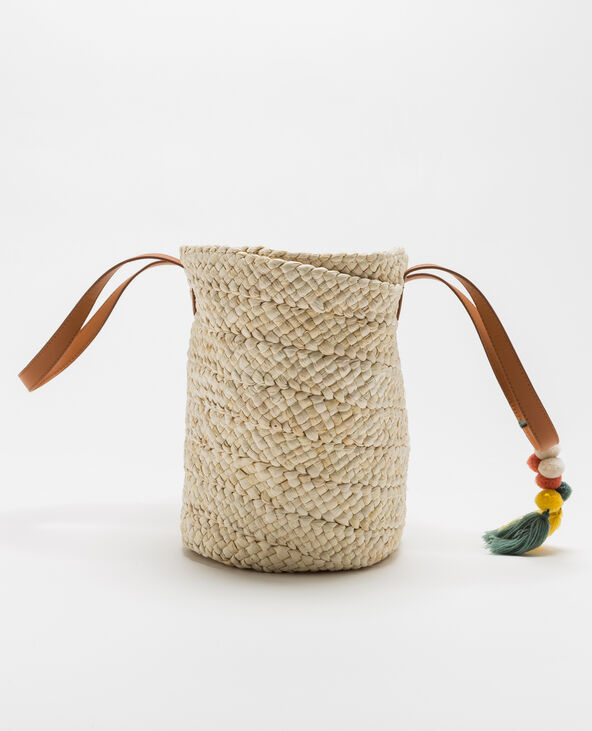Sac cabas en paille Pimkie