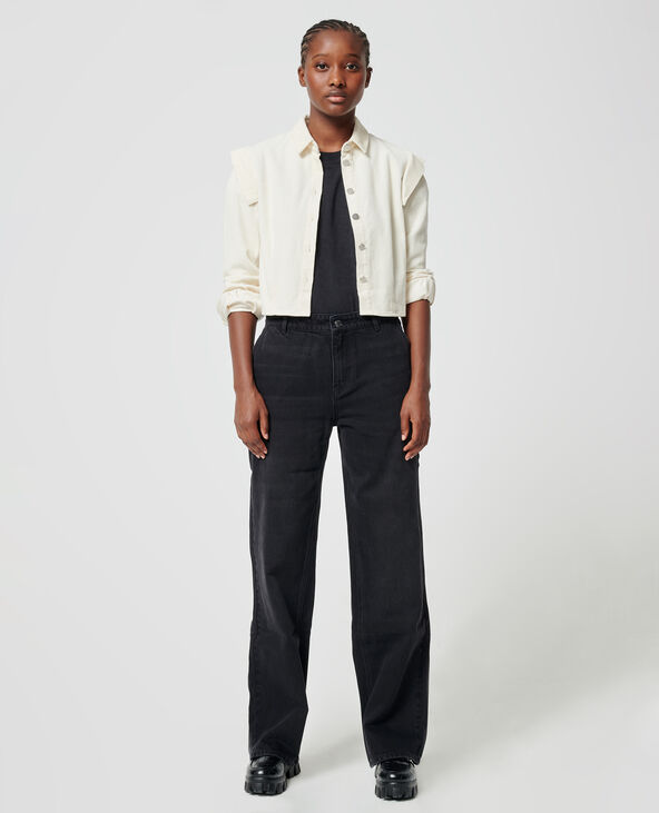 Jean baggy taille basse noir - Pimkie