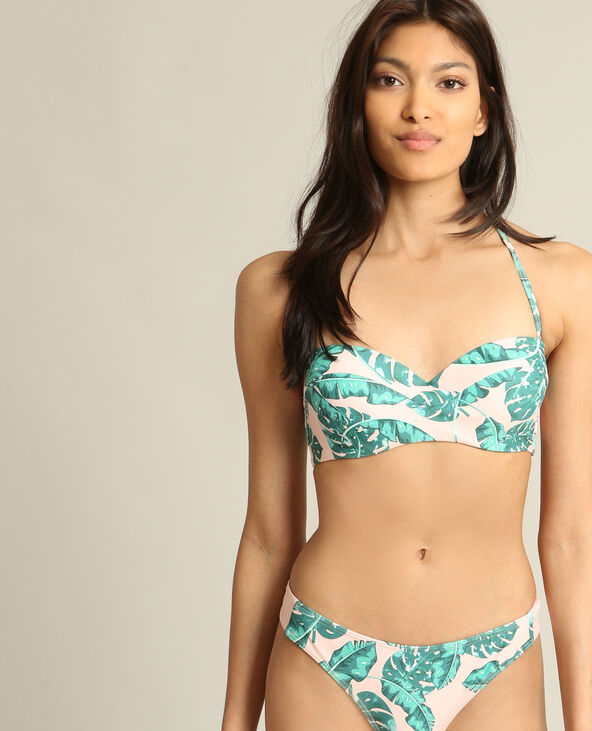 Haut de bikini corbeille vieux rose - Pimkie