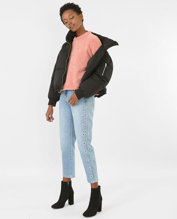 Pull manches évasées vieux rose - Pimkie