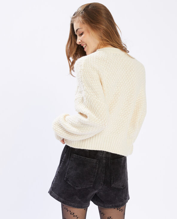 Gilet bouton sale strass