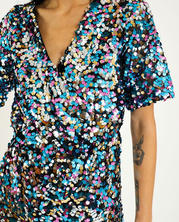 Combipantalon à sequins cuivré - Pimkie