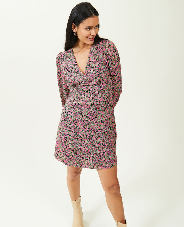 Robe courte et fluide noir - Pimkie