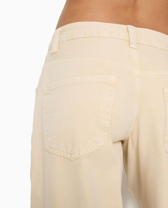 Jean wide extra large taille basse taupe - Pimkie