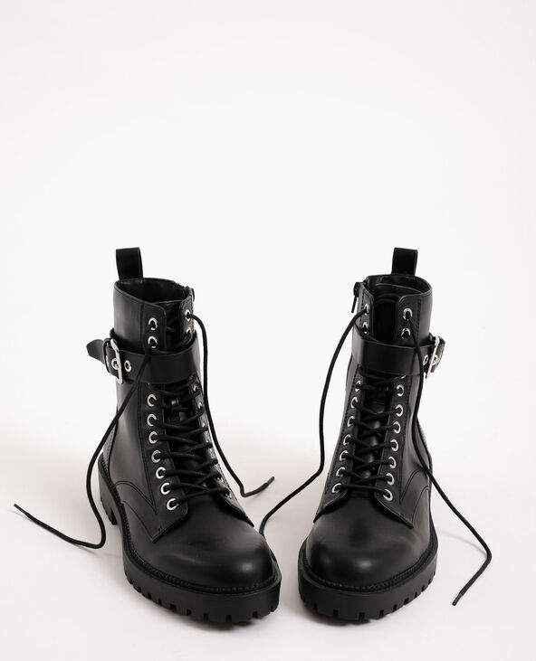 Boots en faux cuir Pimkie