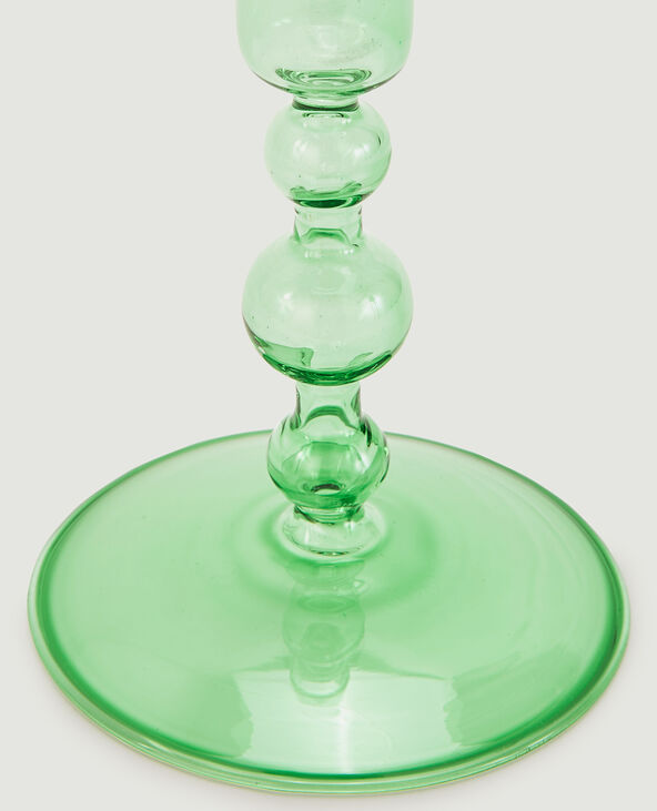 Chandelier en verre vert olive - Pimkie