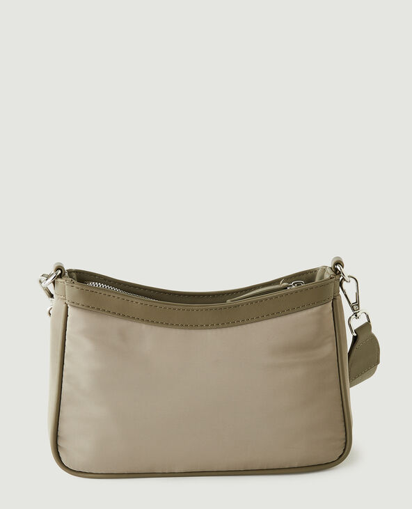 Sac bandoulière et pochette vert de gris - Pimkie