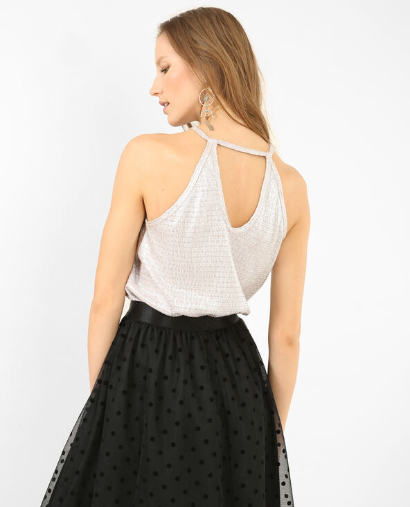 Top au dos ouvert doré - Pimkie
