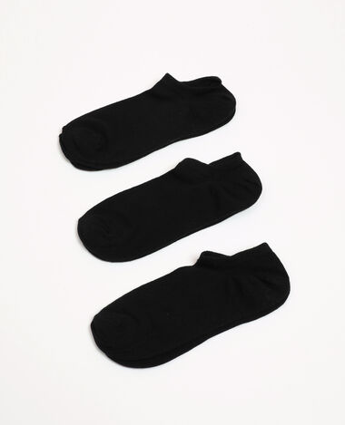 Lot de chaussettes basses noir - Pimkie