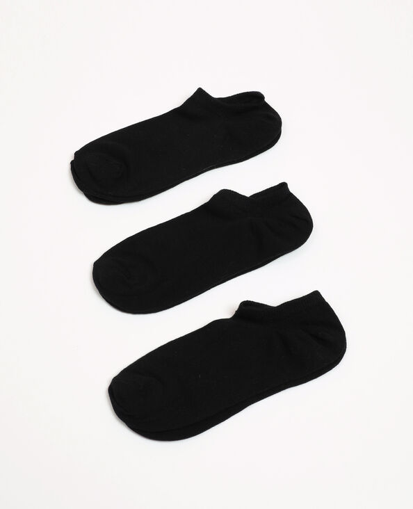 Lot de chaussettes basses noir - Pimkie