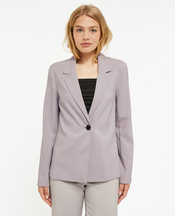 Veste blazer cintrée gris - Pimkie