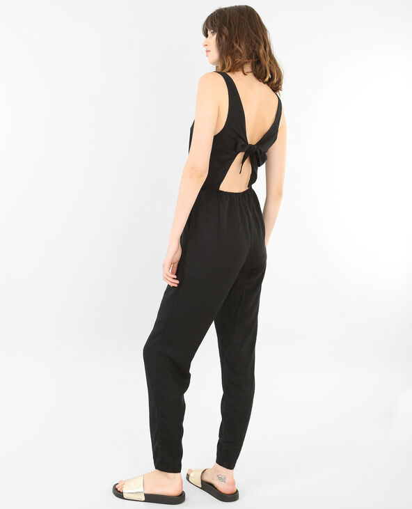 Combi-pantalon dos nu noir - Pimkie