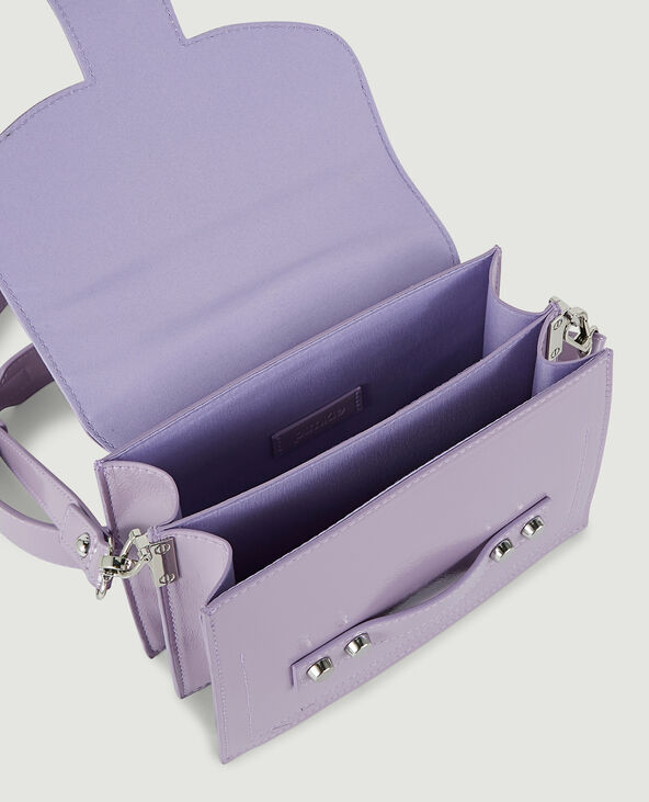 Sac boxy avec clous lilas - Pimkie