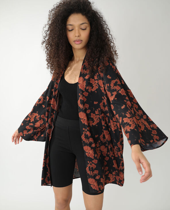 Kimono noir - Pimkie