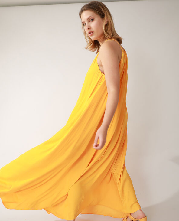 Robe longue orange - Pimkie