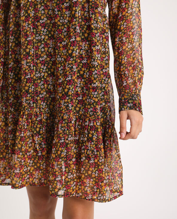 Robe à imprimé fleuri noir - Pimkie