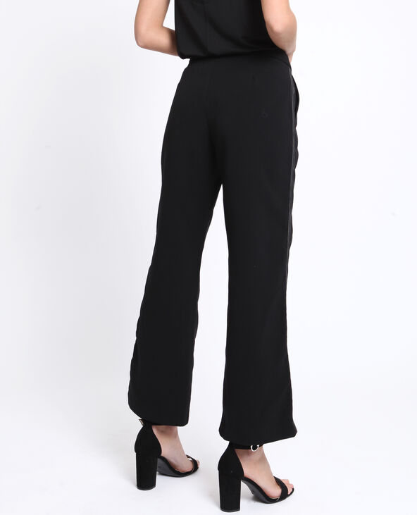 Pantalon à galon noir - Pimkie