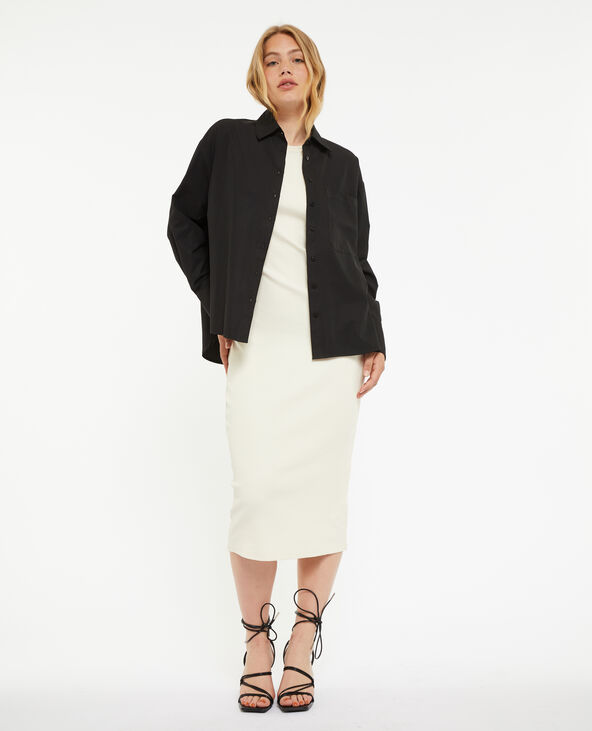 Chemise manches longues noir - Pimkie