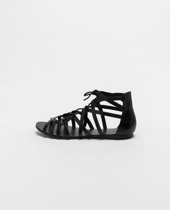Sandales plates noir - Pimkie