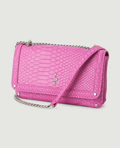 Sac effet serpent rose - Pimkie