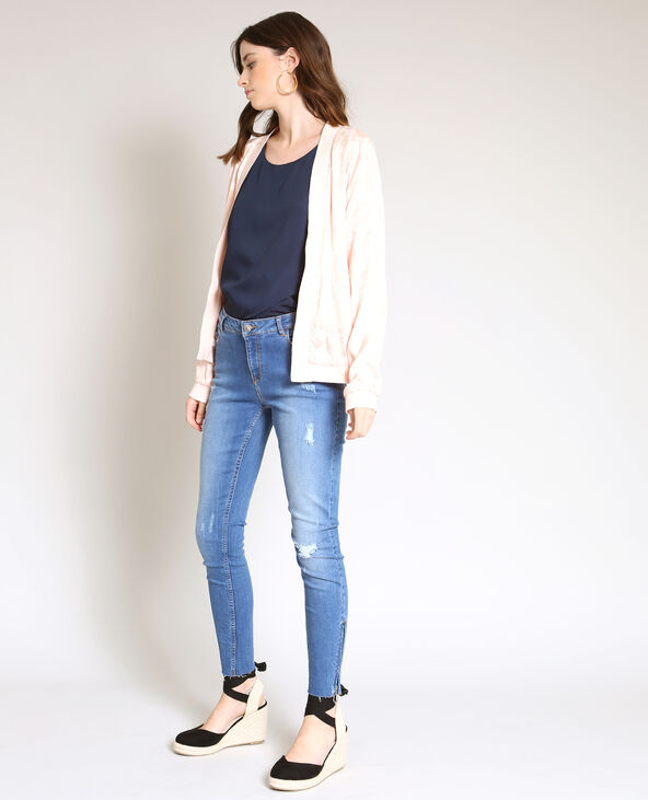 Top fluide bleu marine - Pimkie