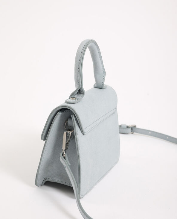 Mini sac suédine bleu clair - Pimkie