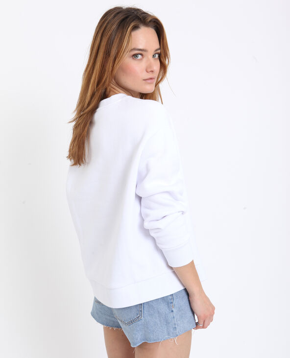 Sweat Beverly Hills blanc - Pimkie