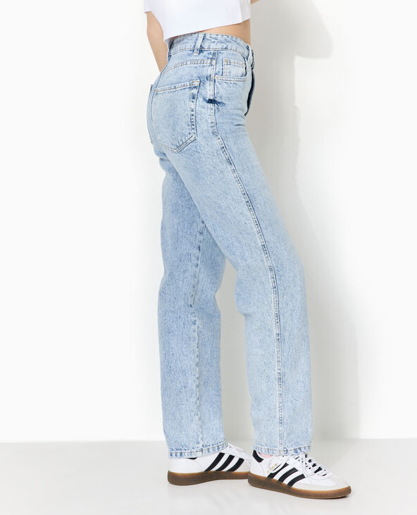 Jean straight taille standard bleu - Pimkie