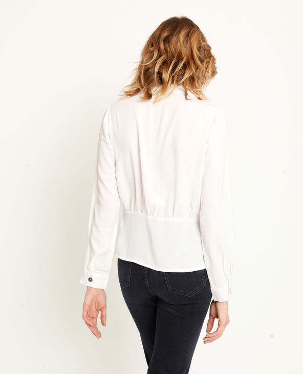 Chemise boutonnée blanc - Pimkie