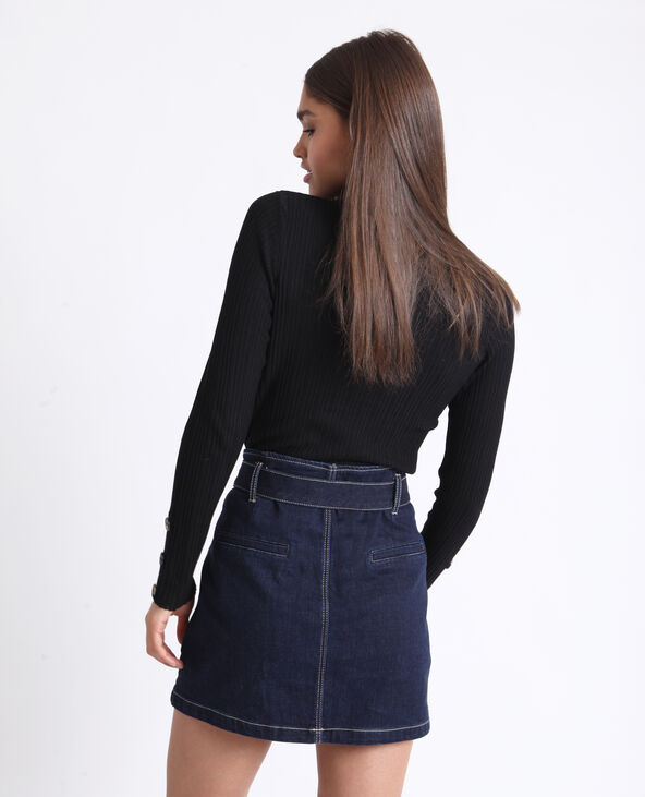 Pull fin noir - Pimkie