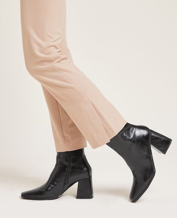 Boots bout carré outlet