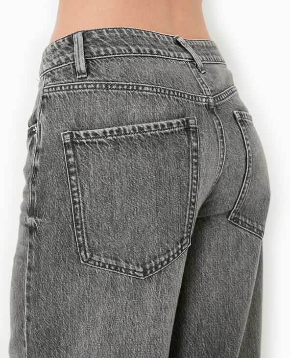 Jean baggy loose taille regular gris foncé - Pimkie