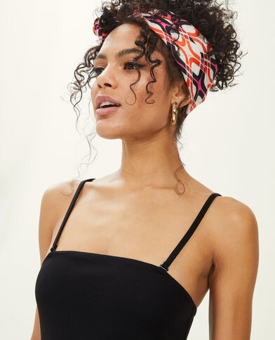 Robe moulante midi noir - Pimkie