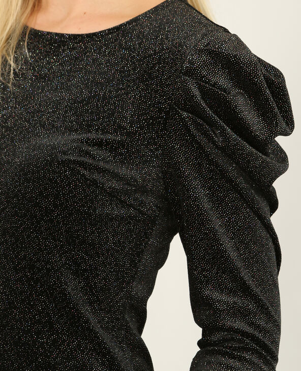 Robe glitter noir - Pimkie