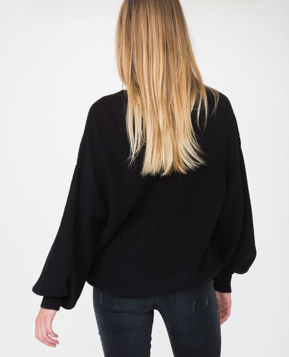 Pull oversized noir - Pimkie