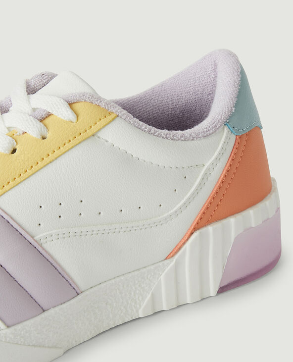 Sneakers compensées lilas - Pimkie