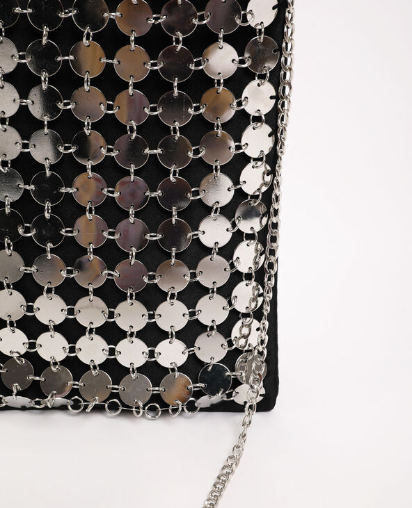 Pochette à pastilles argenté - Pimkie