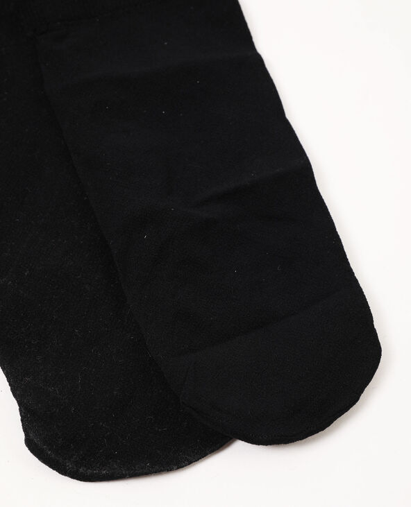 Lot de 2 paires de chaussettes en voile noir - Pimkie