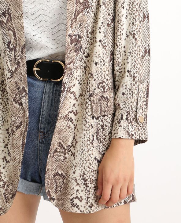 Blazer imprimé python online