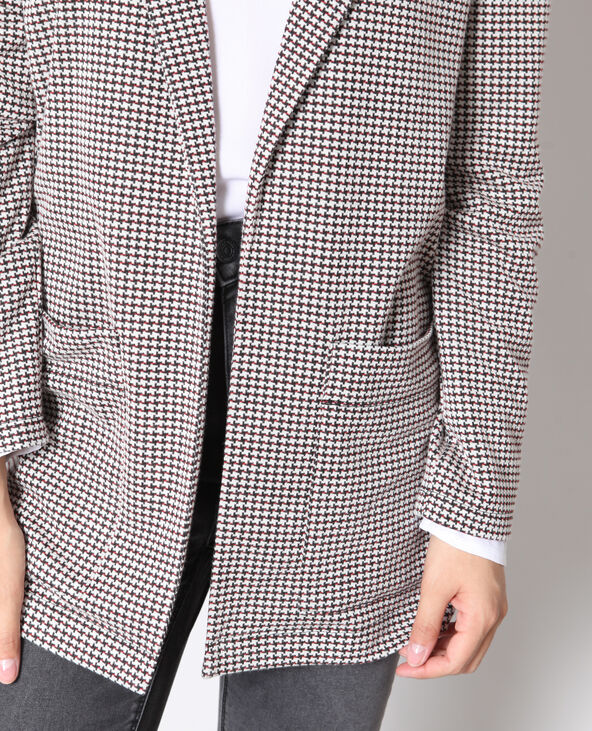 Blazer imprimé noir - Pimkie