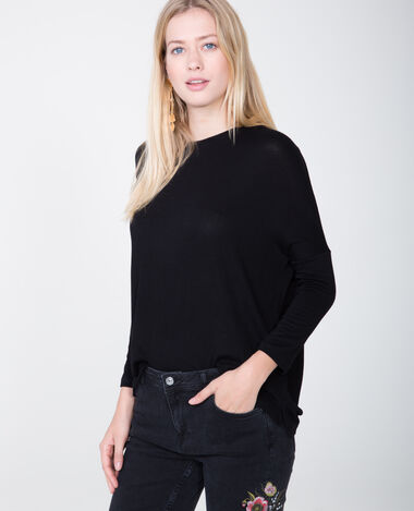 Pull fin noir - Pimkie