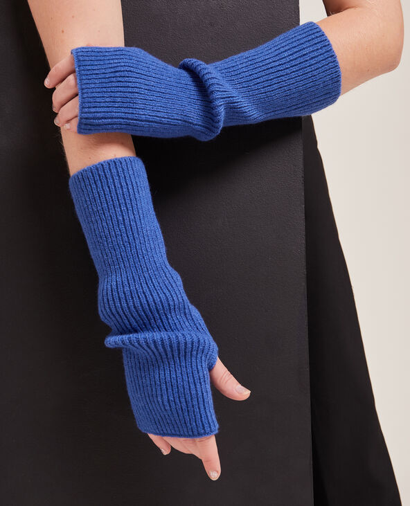 Paire de mitaines longues bleu électrique - Pimkie