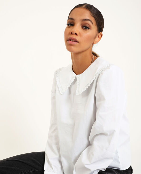 Chemise grand col