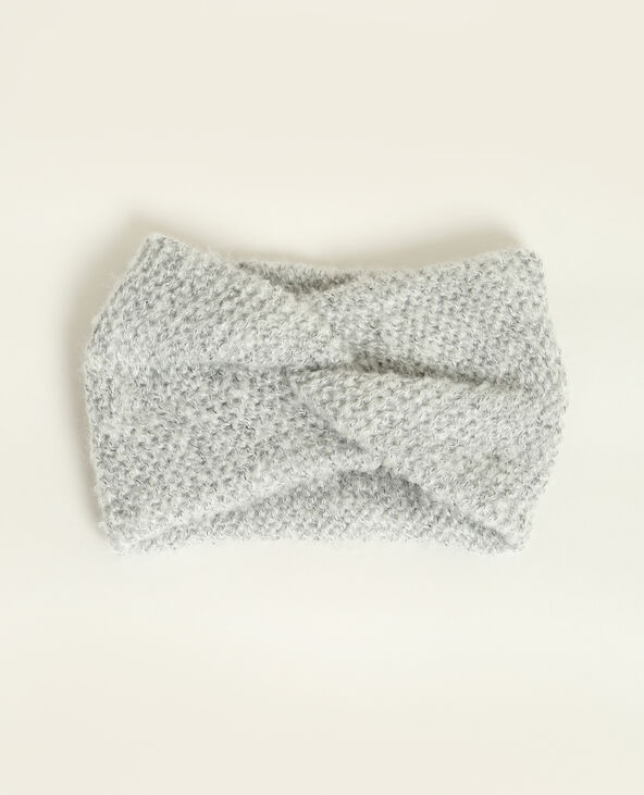 Headband croisé gris chiné - Pimkie