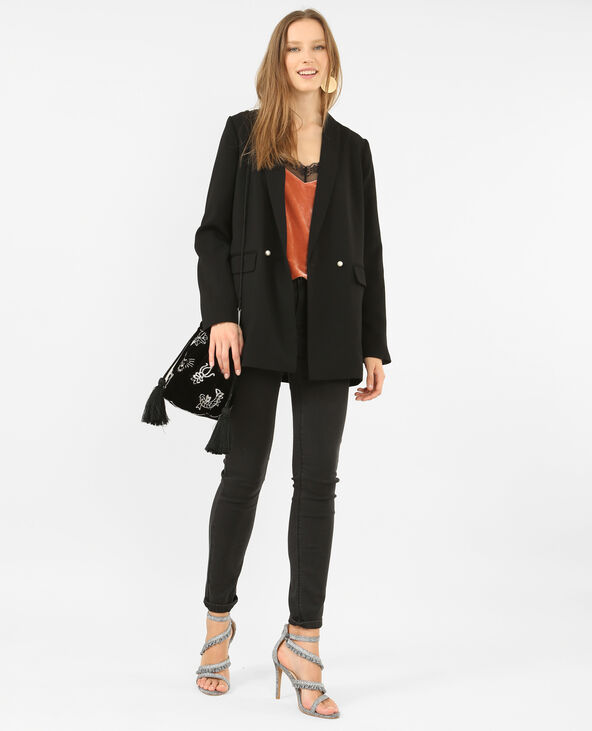 Blazer perlé noir - Pimkie
