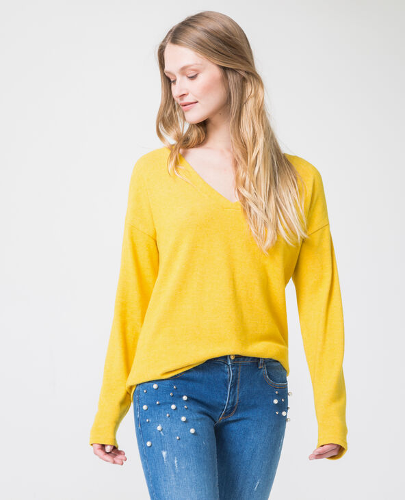 Pull jaune pimkie hot sale