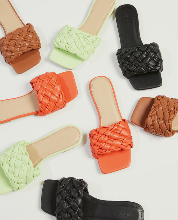 Mules tressées rose - Pimkie