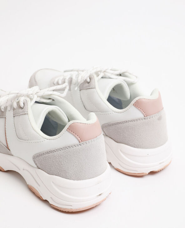 Basket esprit tennis blanc - Pimkie